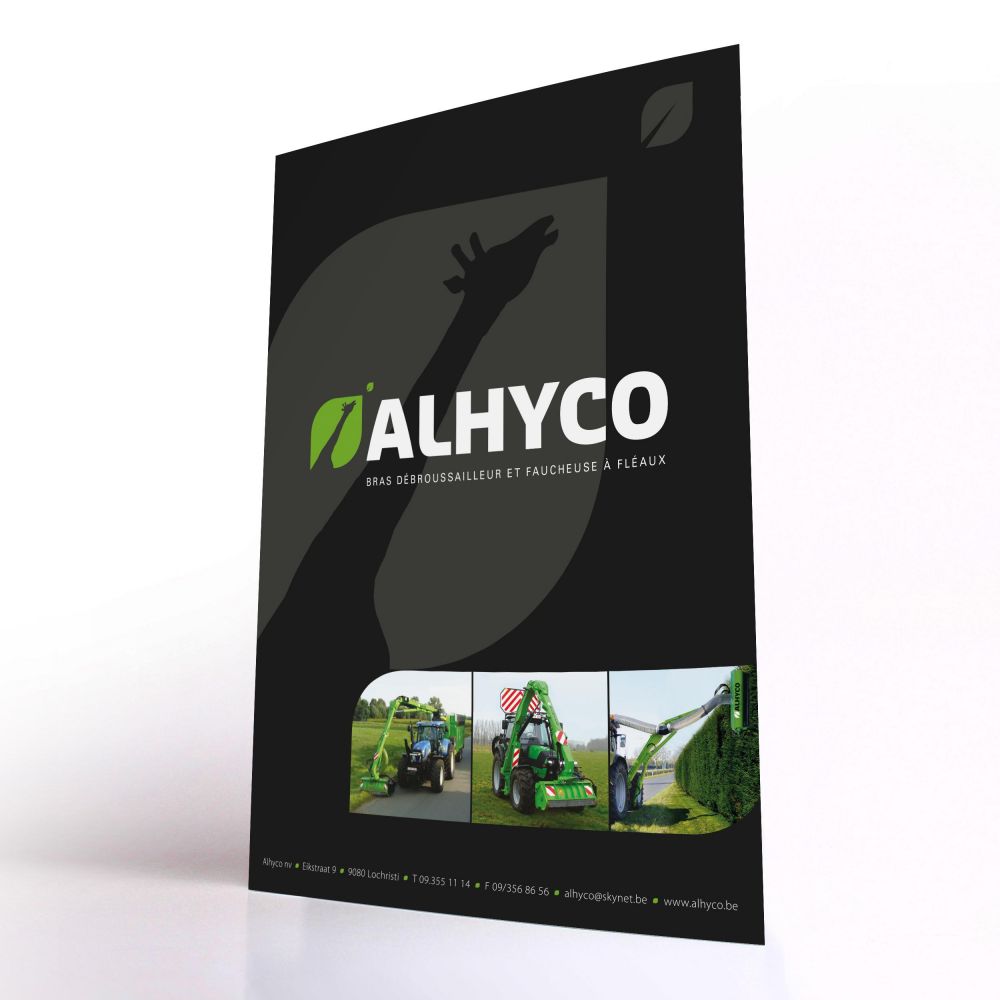 Alhyco - Maai-armen en klepelmaaiers - Leaflet
