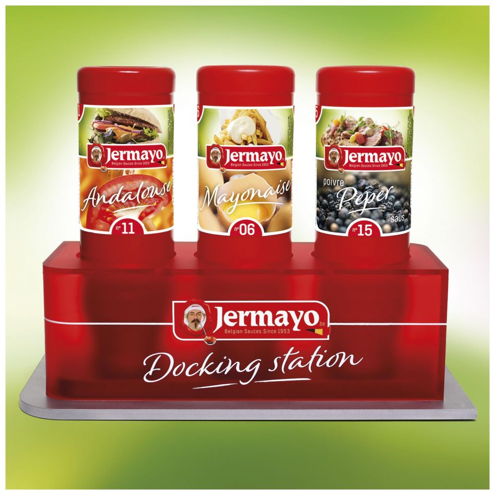 Jermayo - Belgian Sauces Since 1953 - Docking Station