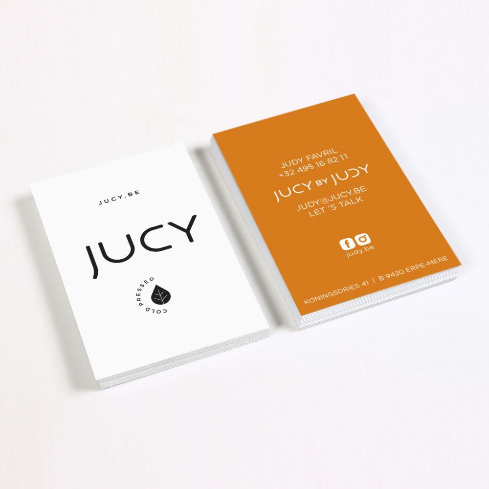 Jucy - Cold Pressed - Business card
