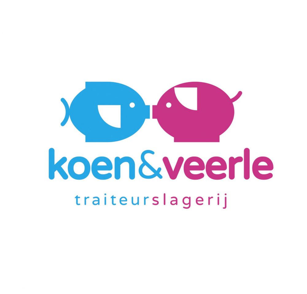 Koen & Veerle - Caterer & Butcher - Design logo